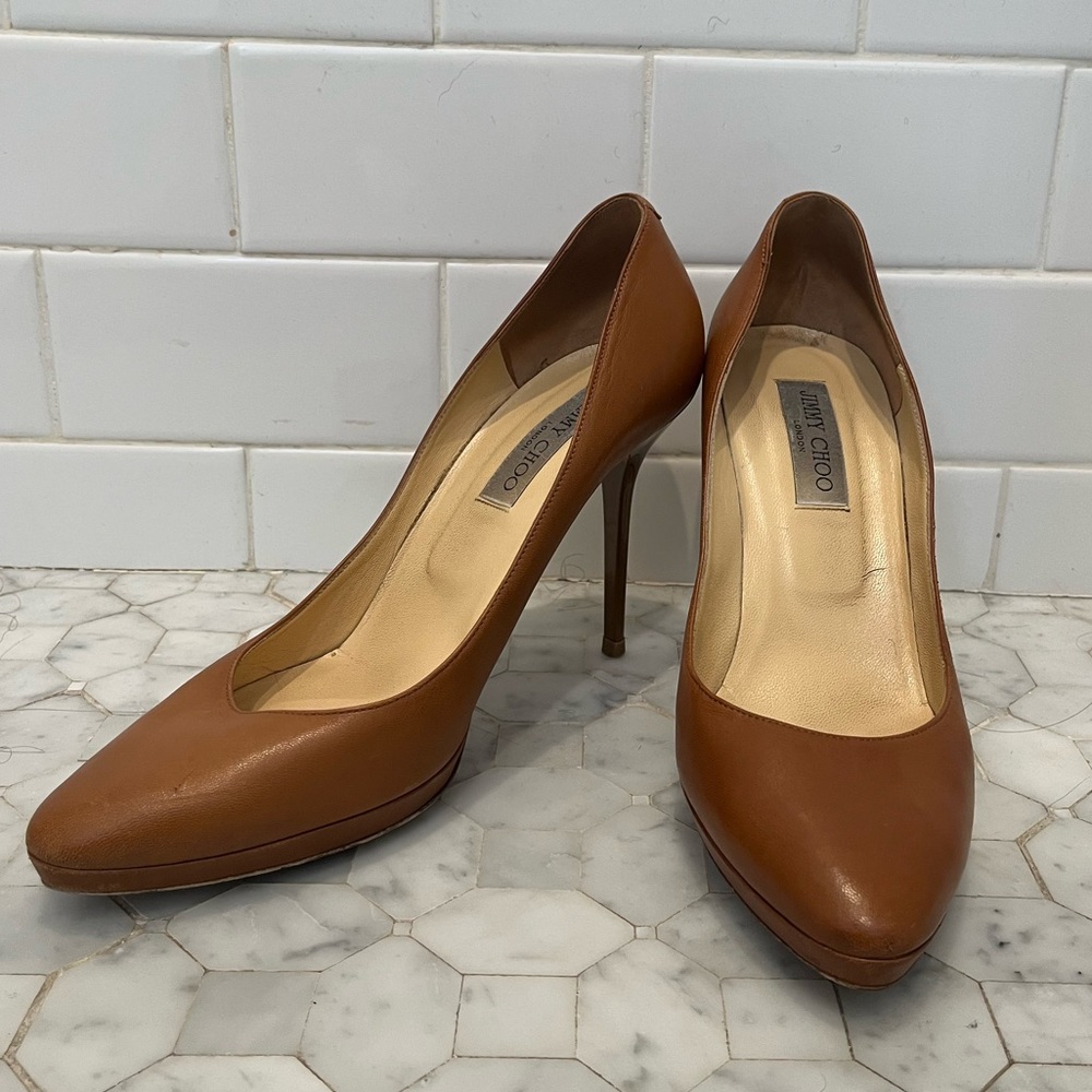 Jimmy Choo Pumps - Camel